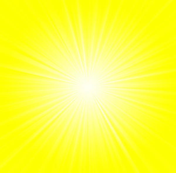 Starburst bakgrund, solstrålar — Stockfoto