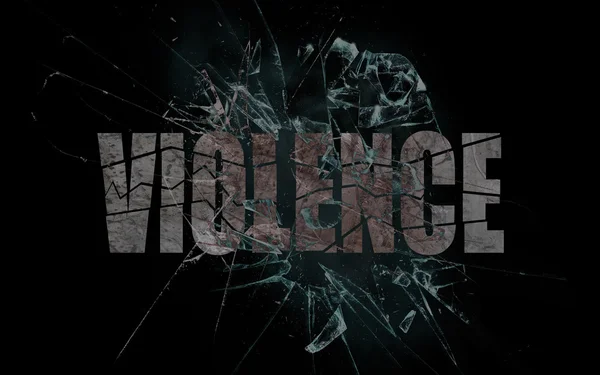 Concept of violence or crash, violence — Stock Photo, Image