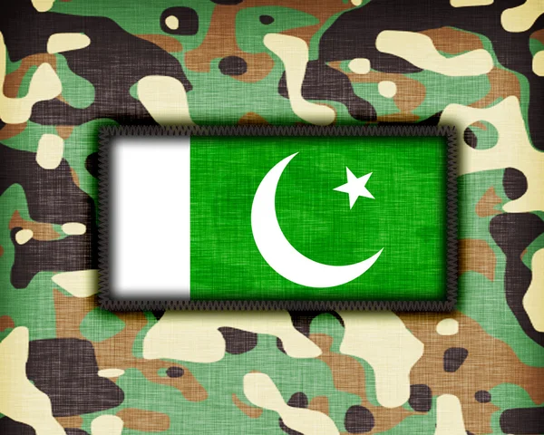 Amy kamuflaj üniforma, pakistan — Stok fotoğraf