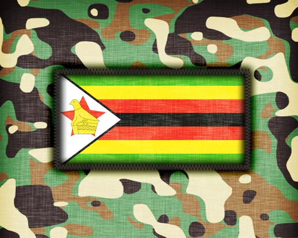 Amy camuflaje uniforme, Zimbabwe —  Fotos de Stock