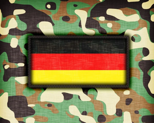 Amy camuflagem uniforme, Alemanha — Fotografia de Stock