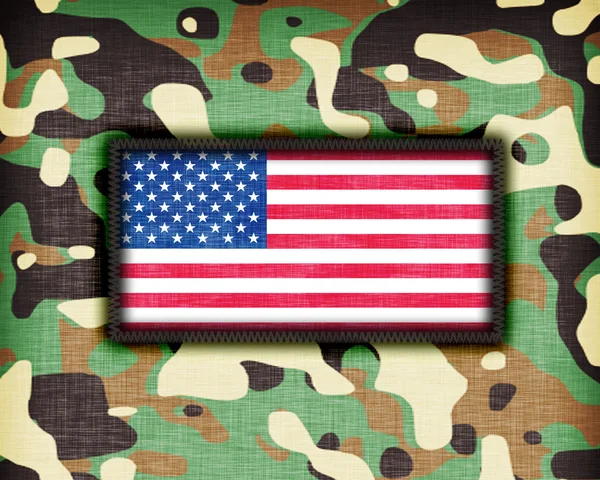 Amy camouflage uniform, USA — Stock Photo, Image