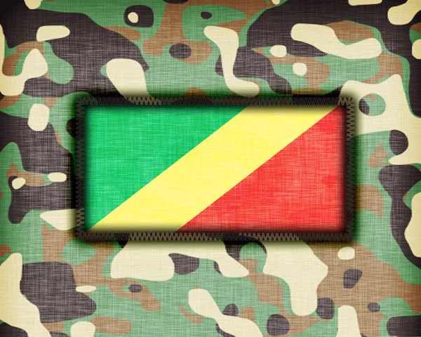 Amy camuflaje uniforme, Congo —  Fotos de Stock