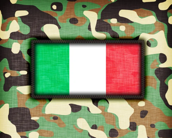 Amy camouflage uniform, italien — Stockfoto