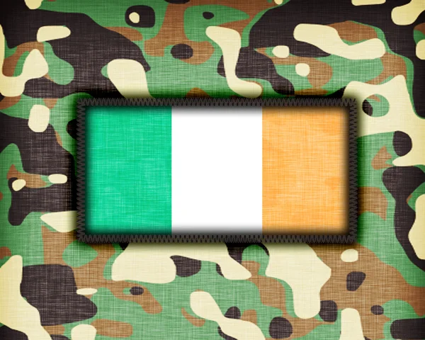 Amy kamuflážní uniformy, Irsko — Stock fotografie