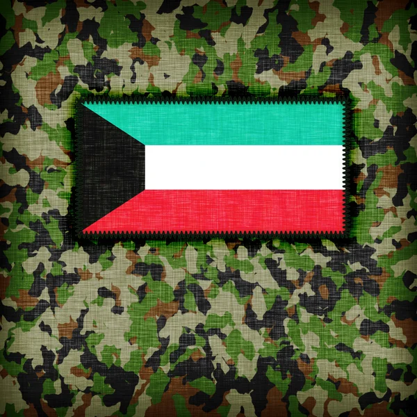 Amtliche Tarnuniform, Kuwait — Stockfoto