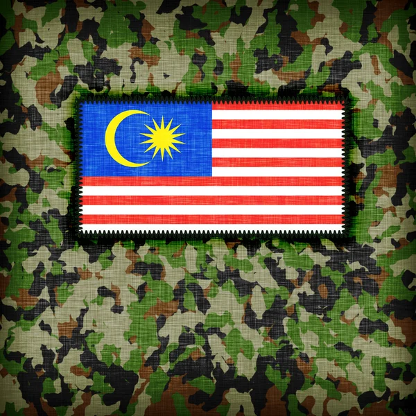 Mächtige Tarnuniform, Malaysia — Stockfoto