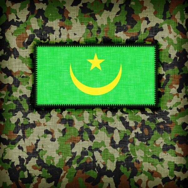 Camouflage Uniform, Mauretanien — Stockfoto