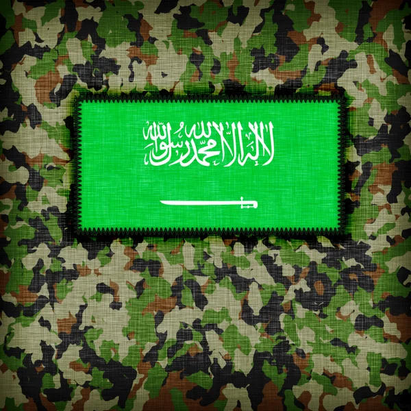 Amy camouflage uniform, Saudi Arabia — Stock Photo, Image