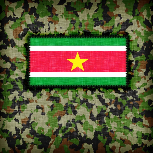 Camouflage Uniform, suriname — Stockfoto