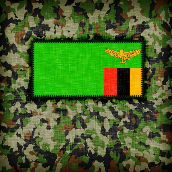 Camouflage Uniform, Sambia — Stockfoto