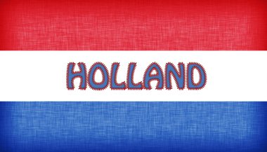 Arjantin bayrağı harfleri ile dikişli