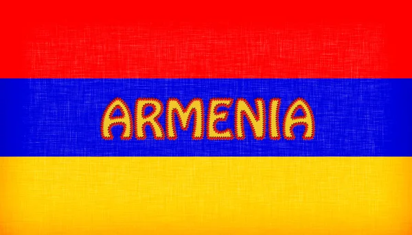 Bandiera dell'Armenia — Foto Stock