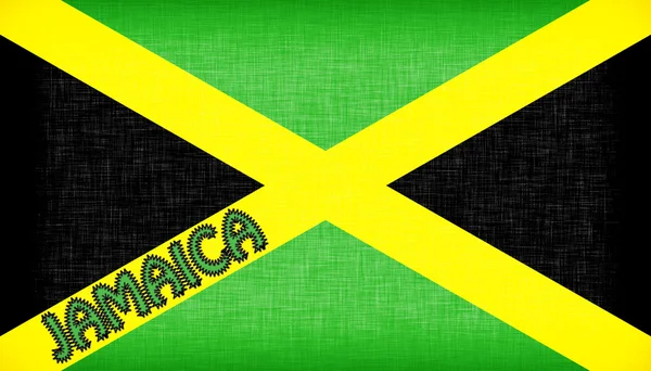 Bandeira de Jamaica — Fotografia de Stock