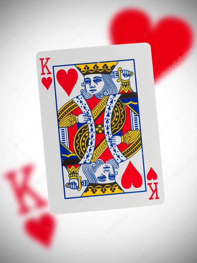 Playing Card, King Of Hearts Stock Photo By ©Michaklootwijk 24302821
