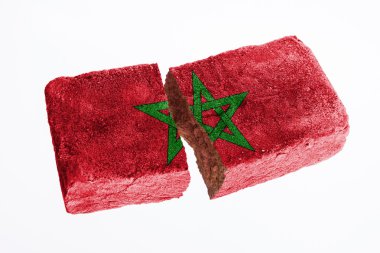 kaba kırık tuğla