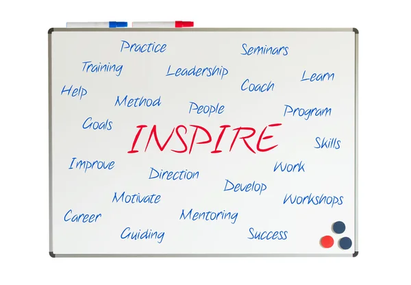 Inspire word cloud — Stock Photo, Image