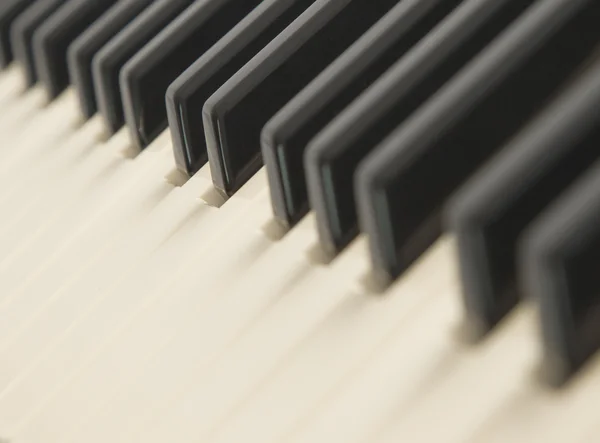 Фон клавіатури піаніно — стокове фото
