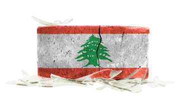 kırık cam, şiddet kavramı ile tuğla