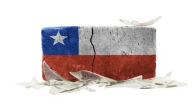 kırık cam, şiddet kavramı ile tuğla