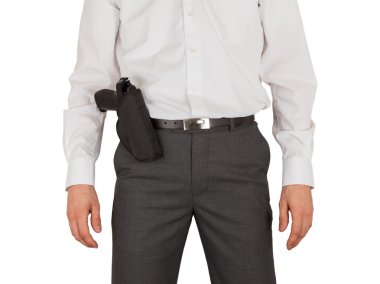 silahlı bir gizli servis ajanı