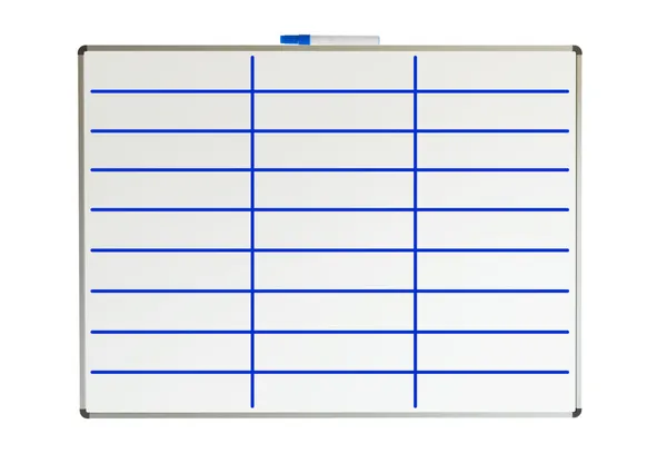 Tabule s čárami na něm — Stock fotografie