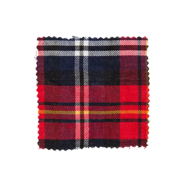 Scottish checked fabric — Stock Photo, Image