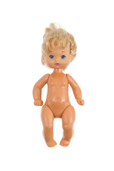分離された赤ん坊の人形 — ストック写真