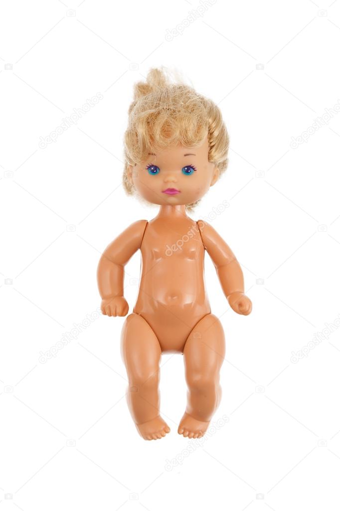 Baby doll isolated