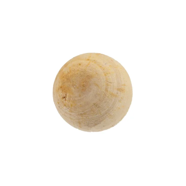 孤立的木制球 — 图库照片
