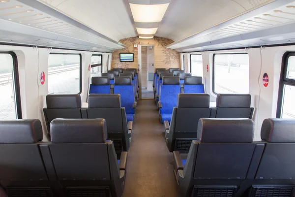 Modern dutch train coupe — Stock Photo, Image