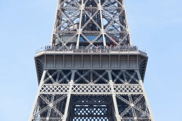 Blick auf den Eiffelturm — Stockfoto