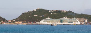 St martin, Antilleri - 22 Temmuz 2013: cruise gemisi mücevher se