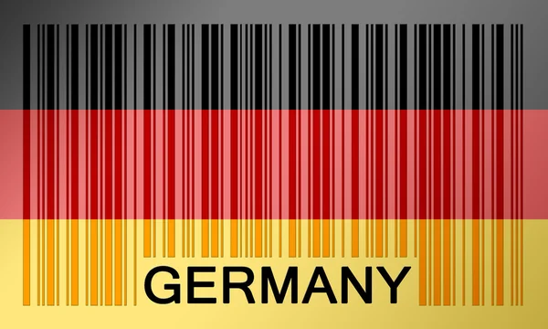 Barcode flag — Stock Photo, Image