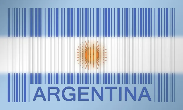 Barcode-Flagge — Stockfoto