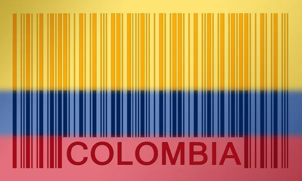 Barcode flag — Stock Photo, Image