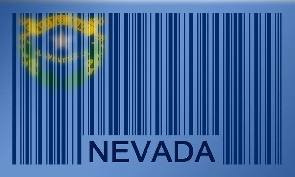 Barcode vlag — Stockfoto