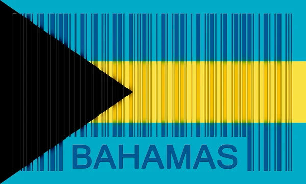 Barcode vlag — Stockfoto