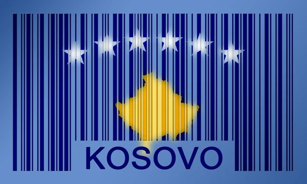 Barcode vlag — Stockfoto