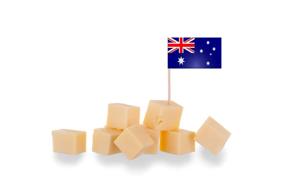 Darab sajt elszigetelt fehér background — Stock Fotó