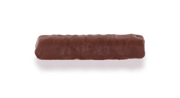 Крупный план небольшой плитки шоколада — стоковое фото