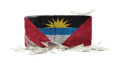 kırık cam, şiddet kavramı ile tuğla