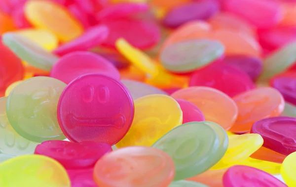 Colorful candy faces — Stock Photo, Image