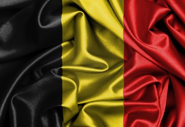 saten bayrak, üç boyutlu render