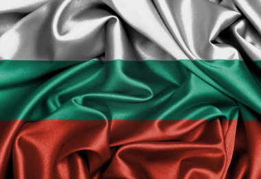 saten bayrak, üç boyutlu render