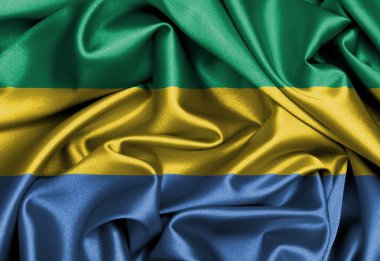 saten bayrak, üç boyutlu render