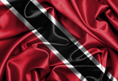 saten bayrak, üç boyutlu render