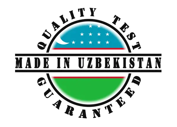 Quality test guaranteed stamp — Stock Photo, Image