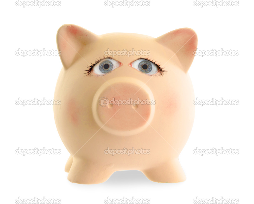human piggy bank