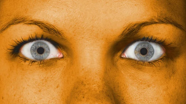 Women eye, close-up — Stock Photo, Image